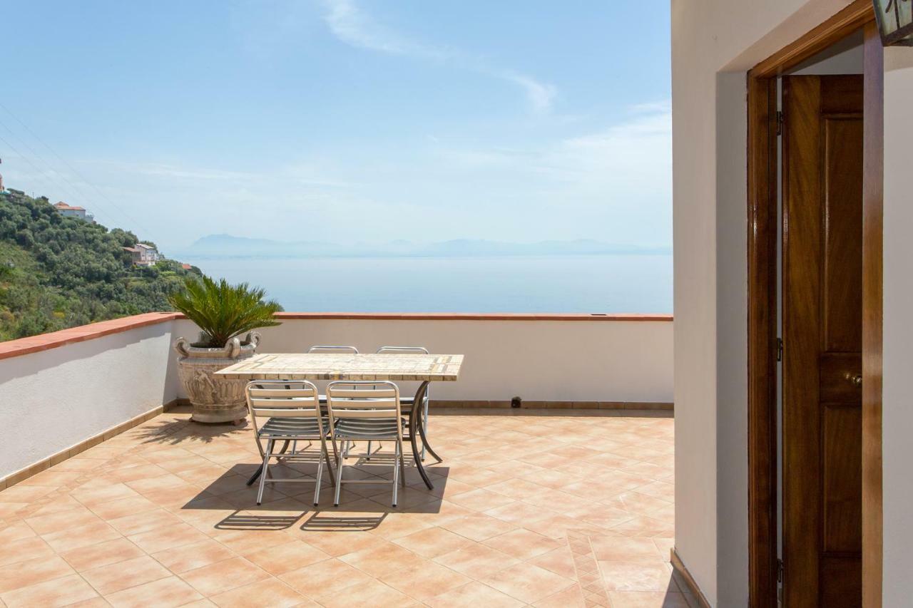 "Casalena" Villa A Furore Amalfi Coast Con Grande Terrazzo E Vista Sul Mare Екстер'єр фото