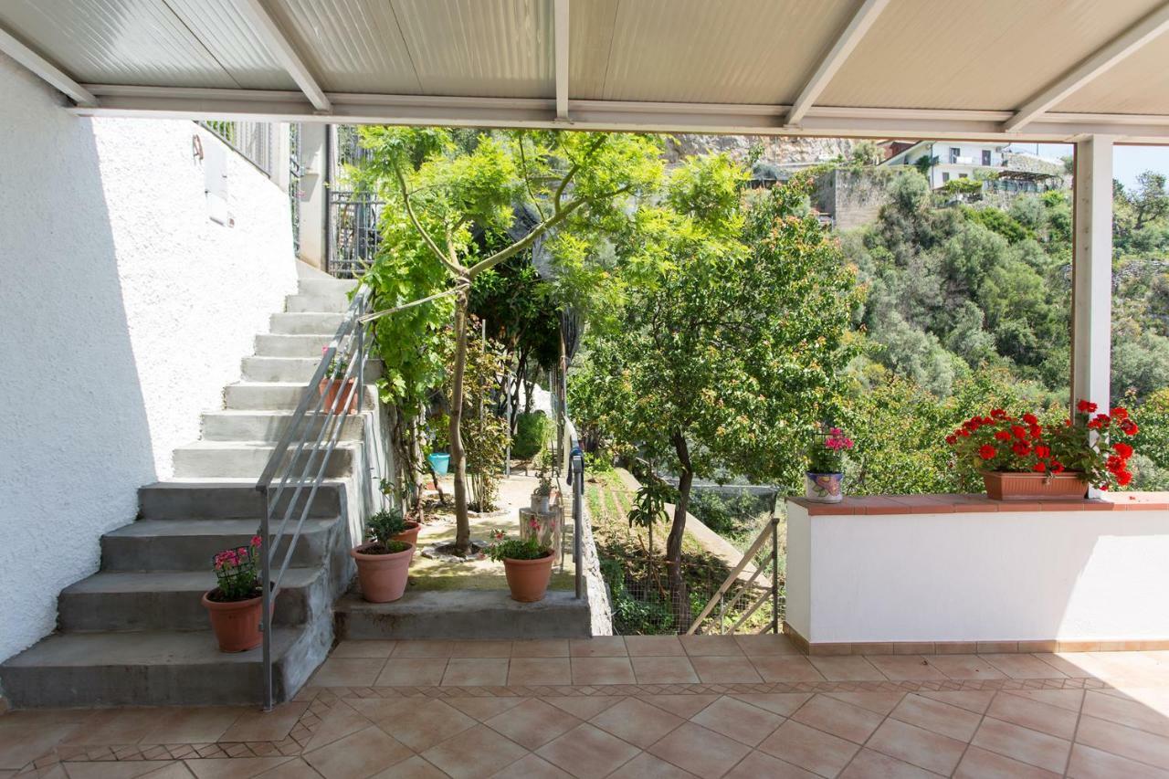 "Casalena" Villa A Furore Amalfi Coast Con Grande Terrazzo E Vista Sul Mare Екстер'єр фото